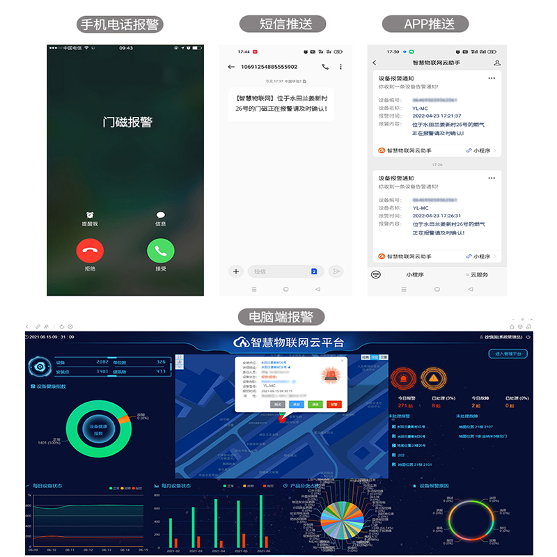 4G(Cat.1)一鍵報警器無線緊急求助按鈕智能報警網(wǎng)關(guān)SOS-C03