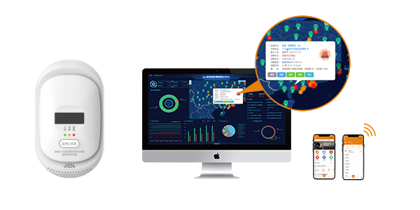 NB-IoT一氧化碳報(bào)警器家用煤氣泄漏探測(cè)器JM-CO-08N